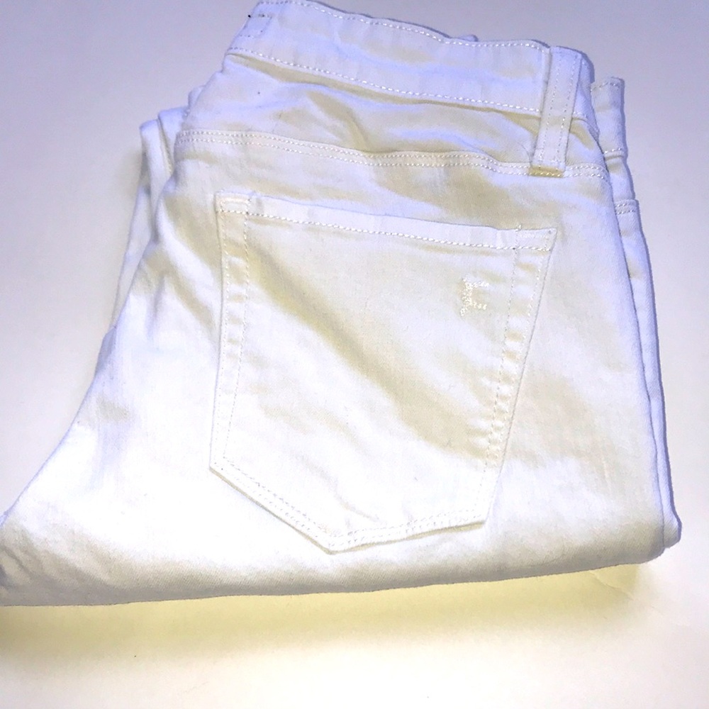 David Kahn Nikki Ankle 5 pocket skinny jeans white